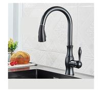 GGYTMQL Cucina Nera Opaca filtrata per Rubinetto filtrata per Rubinetto purificatore Rubinetto spruzzatore a Doppio spruzzatore per Bevanda Tocca 360 Miscelatore di purificazione Rotazione (Tipo