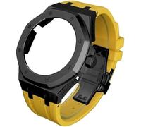 GGYTMQL Custodia per orologi in metallo della 4a generazione Fluoro Fluoro Cinghia in acciaio inossidabile in acciaio inossidabile Mod MOD MOD in fascia d'oro
