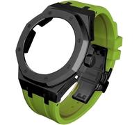 GGYTMQL Custodia per orologi in metallo della 4a generazione Fluoro Fluoro Cinghia in acciaio inossidabile in acciaio inossidabile Mod MOD MOD in fascia d'oro