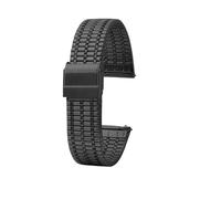 GGYTMQL Donne in metallo d'acciaio senza releasestain senza releasestain band da donna 20mm 22mm
