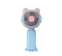 GGYTMQL Fan di Portata Portatile Raffreddamento Mini ventole Personale Mini ventole a 1 velocità USB Fan da Viaggio da Campeggio all'aperto (Colore: Verde)