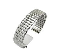 GGYTMQL Fascia di orologio elastico elastico in acciaio inossidabile cinghia a scomparsa, fascia di orologi a molla in acciaio inossidabile per uomini e donne