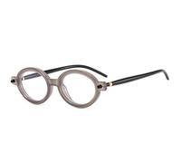 GGYTMQL Fashion Popolare Piccoli Occhiali da Sole ovali Donne retrò Chiare Lenti oceaniche Uomini Punk Rivetti Occhiali da Sole Sfumature uv400