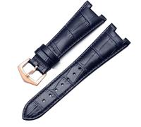 GGYTMQL Genuina fascia d'oro in pelle per Patek Philippe Nautilus 5711 5712G uomini Donne Special Notch Watch Cingcio