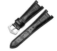GGYTMQL Genuina fascia d'oro in pelle per Patek Philippe Nautilus 5711 5712G uomini Donne Special Notch Watch Cingcio