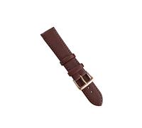 GGYTMQL Guarda Orologi cinghiali in pelle Banda 8mm 10mm 12mm 14mm 16mm 18mm 20mm 22mm 24mm per uomini Uomo Watchbands Cinture di orologio marrone