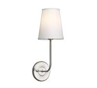 GGYTMQL Illuminazione lampade da Parete in Tessuto Bianco Moderno in Tessuto Bianco, Accanto a luci di Applique per Soggiorno, Camera da Letto, corridoio E14 Vite (Antico)