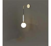 GGYTMQL Lampada a Parete di Lusso in Marmo Creativo Nordico Modern Lampada Modern Soggiorno Illuminazione per Camera da Letto per Camera da Letto Apparecchiatura a Sfera di Vetro Light (Verde)