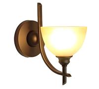 GGYTMQL Lampada da Parete per Camera da Letto del corridoio in Stile Americano, Lampada da Parete Illuminazione per corridoio da Pranzo, Paesi Pastorale Europeo in Stile Europeo funce murale, per