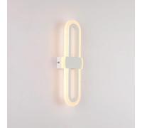 GGYTMQL Lampada da Soggiorno da Soggiorno a Parete da 15 W, Lampada a Parete per Parete, apparecchi Interni di Illuminazione a Parete in Metallo, lampadario Moderno a LED