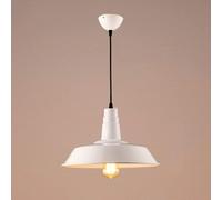 GGYTMQL Lampada di Colore Industriale di Colore Industriale di Decorativo in Stile Industriale in Metallo retrò Lampada Commerciale (Blu, 36 * 25 cm)