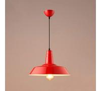 GGYTMQL Lampada di Colore Industriale di Colore Industriale di Decorativo in Stile Industriale in Metallo retrò Lampada Commerciale (Blu, 36 * 25 cm)