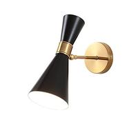 GGYTMQL Lampade a Parete di Lusso alla Luce scandinava Che Si Trovano a Parete Creativa da Parete. Sala da Pranzo E27 Metal Minimalist Wall Monte Light per corridoio, Camera da Letto, Illuminazione a