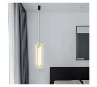 GGYTMQL Lampadella da Letto Minimalista per Camera da Letto Semplice Comodino lampadario a ledrier a LED Soggiorno Sfondo per Piccolo lampadario Piccolo