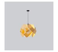 GGYTMQL Luce a Sospensione acrilica Moderna casa Soggiorno luci Decorative Decorative e27 lampadario di Illuminazione Camera da Letto (Luce Bianca, Blu 60 cm)