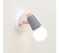 GGYTMQL Luce murale Europea - - Lampada da Parete da Comodino Simple Scale corridoio Corte Natale Luce da soggio