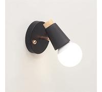 GGYTMQL Luce murale Europea - - Lampada da Parete da Comodino Simple Scale corridoio Corte Natale Luce da soggio