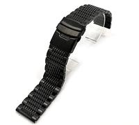 GGYTMQL Luxury 22/20/24 mm Solid in acciaio inossidabile Watch Clasting Clask Sicurezza Orologi Braccialetti Braccialetta Bracciale