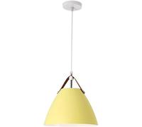 GGYTMQL Macaron Color lampadario - lampadario dei lampadari a Colori Decorazione Interno a Sospensione Industriale Cucina Isola Lampada a Sospensione (Blu)