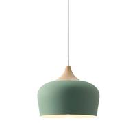 GGYTMQL Macaron lampadario Colore Industriale E27 Light Light - Metal Solid Lampadari Solido Minimalista Decorazione a Testa Singola Ciondolo di Illuminazione (Blu, 11,8 Pollici*9,8 Pollici)