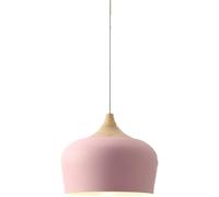 GGYTMQL Macaron lampadario Colore Industriale E27 Light Light - Metal Solid Lampadari Solido Minimalista Decorazione a Testa Singola Ciondolo di Illuminazione (Blu, 11,8 Pollici*9,8 Pollici)