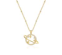 GGYTMQL Medallion Pendant CACKLACE Male EALE Mode CIPPENT TURUQOISE Luna E CAMPIO Star GIOITelleria Minimalista per Le Donne