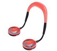 GGYTMQL Mini Ventola appesa al Collo Portatile, Ventola Colorata per Il Collo Portatile per Adulti per Bambini Ricarica Esterna USB Mini Sport Portatile Sport Blu Regalo Creativo (r