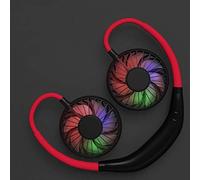 GGYTMQL Mini Ventola per Collo Appeso Portatile, Ventola per Collo Appeso Elettrico con Sport Esterni a Portata di ventole elettrica USB Creativa per Studenti