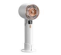 GGYTMQL Mini Ventola Portatile Portatile USB Caricing Air Refloding Fan, per Girls Girls Girls Women Men Home Home Outdoor Traveling Fan (Colore: Gold, Dimensioni: Basic)
