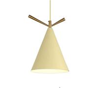 GGYTMQL Modern Benil Light Aibreature a Sospensione Singolo Macaron Light Macaron E27 Fissature di Illuminazione da Fattoria Leggera (Verde)