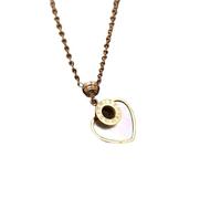 GGYTMQL Necklace Chain Chain Men Women Weighties Heart Collana per Le Donne