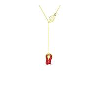 GGYTMQL Nuova Collana Argentata Femmina Femmina Creativa Creativa di Lusso di Lussuoso Regalo di Compleanno della Collana per Fidanzata e Moglie Collana di Gioielli
