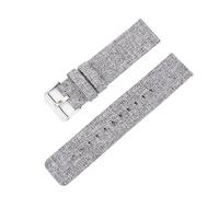 GGYTMQL Nylon Canvas Watch Band Woven Bracciale universale a cintura morbida per uomo Donne Sport Quick Release Band