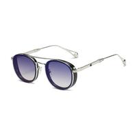 GGYTMQL Occhiali da sole classici di modo degli uomini occhiali da sole per gli uomini UV400 Shades occhiali da donna, 6, Taglia unica