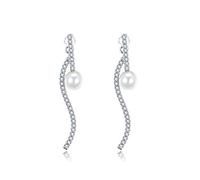 GGYTMQL Orecchini da Donna Orecchini Perle in Acqua Dolce in Argento Sterling Orecchini Femminili ALTENI Sense Alta Sense ORECCHI Rosso Netti UI