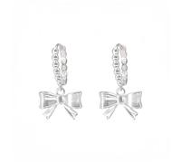 GGYTMQL Orecchini d'Argento per Donne 925 Orecchini pericolosi con Prua in Argento Sterling, Perle d'Argento Orecchini a Goccia, Eleganti Orecchini a Goccia in Cerchio d'Argento, Regalo
