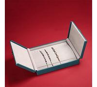 GGYTMQL Orecchini di Copertura per Cover per la Scatola di Gioielli in Microfibra Orecchini per Il Display delle scatole Regalo Organizzatore Pendente a Pendente Case di conservazione del Supporto