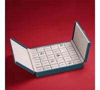 GGYTMQL Orecchini di copertura per cover per la scatola di gioielli in microfibra Orecchini per il display delle scatole regalo Organizzatore Pendente a pendente Case di conservazione del supporto per