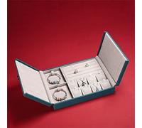 GGYTMQL Orecchini di Copertura per Cover per la Scatola di Gioielli in Microfibra Orecchini per Il Display delle scatole Regalo Organizzatore Pendente a Pendente Case di conservazione del Supporto