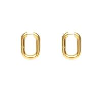 GGYTMQL Orecchini e Stallone Orecchini a Cerchio per Donne Geometriche Silver Silver Color Orecchini Vintage Gioielli semplici Gioielli Fashi