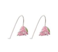 GGYTMQL Orecchini e Stallone Orecchini appesi a Fiore per Tulipano per Donne Orecchini in Stile Piccolo Coreano Gioielli di Fidanzamento 2023 Regalo di Moda