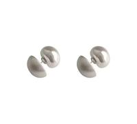 GGYTMQL Orecchini e stalloni Orecchini a Cerchio Quadrato d'Argento per Donne Orecchini Geometrici minimalisti Accessori Gioielli Gioielli Regali di Moda