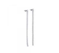 GGYTMQL Orecchini Geometrici per Borchie Lunghe zirconi per Donne per traforare i bordature per Le Orecchie di Gioielli pendientes
