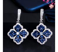 GGYTMQL Orecchini lunghi con fiore di neve e neve per donne accessori
