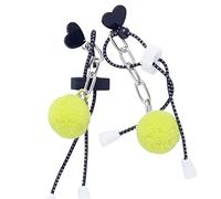 GGYTMQL Orecchini, Orecchini Vintage Orecchini a Sfera Catena di Collegamento del Cuore della Catena Delicata ed Eleganti Orecchini Pendenti Orecchini per Stallone Orecchini Earing Gioielli