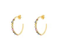 GGYTMQL Orecchini zirconi Colorati Orecchini per Le Orecchie per traforazioni pieganti pendientes