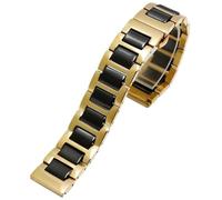GGYTMQL Orologio in ceramica in acciaio inossidabile Watch Watch Domenni da uomo Bracciale a rilascio rapido