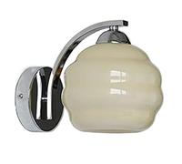 GGYTMQL Paralume a Parete Interno a Sfera di Vetro ， scandinavo Minimalist Wall Monte Light ， Interiore Decorative Iron Wall Sconce Aibocchi
