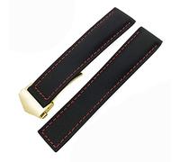 GGYTMQL Per Carrera Aquaracer 20mm 22mm Watch Braccialetti tela in pelle nylon orologio in pelle piega fibbia orologio nero (colore: argento blu nero, taglia: 22mm)