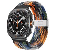 GGYTMQL Per Galaxy Watch Ultra 47 mm, cinturino in nylon elastico intrecciato